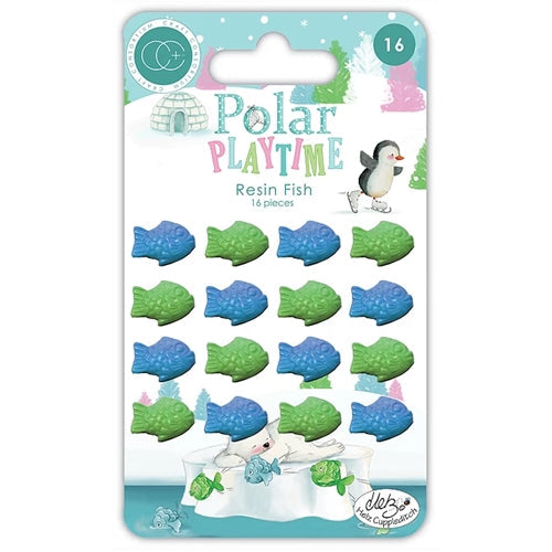 Simon Says Stamp! Craft Consortium POLAR PLAYTIME RESIN FISH CCRESS001