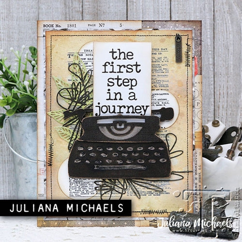 Simon Says Stamp! Tim Holtz Sizzix MEDIA MARKS Thinlits Die 664436