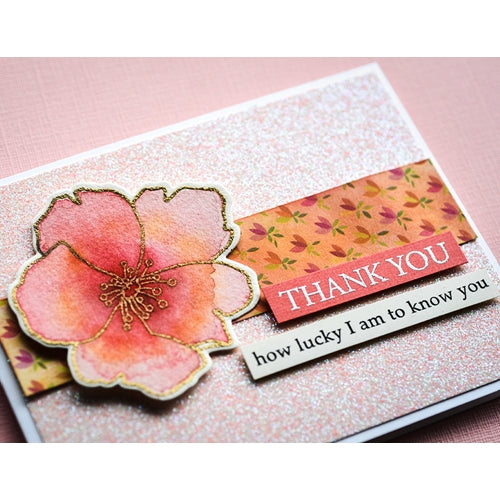 Simon Says Stamp! Memory Box DELICATE PASTEL GLITTER 6x6 Paper Pack gp1001