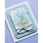 Simon Says Stamp! Memory Box DELICATE PASTEL GLITTER 6x6 Paper Pack gp1001