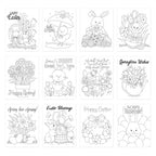Simon Says Stamp! Simon Says Stamp Suzy's SPRING AND EASTER WISHES Watercolor Prints szwc20sew