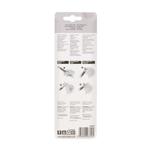 Simon Says Stamp! Tim Holtz Tonic CRAFT KNIFE And 3 Spare Blades 3356e