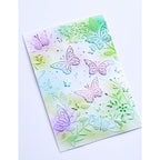Simon Says Stamp! Memory Box BUTTERFLY GATHERING 3D Embossing Folder ef1005