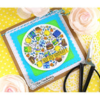 Simon Says Stamp! Newton's Nook Designs BIRTHDAY ROUNDABOUT Clear Stamps NN2005S04*
