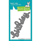 Simon Says Stamp! Lawn Fawn SCRIPTY BIRTHDAY Die lf2354