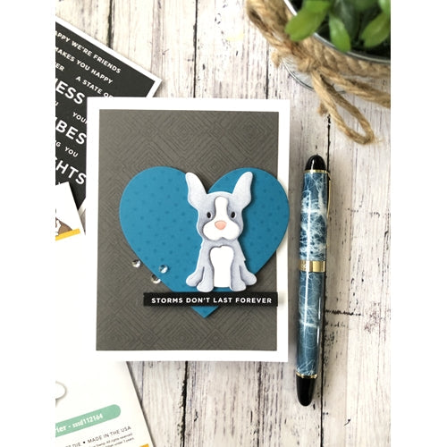 Simon Says Stamp! Simon Says Stamp LIL' CRITTERS BOSTON TERRIER Wafer Die sssd112164