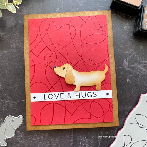 Simon Says Stamp! Simon Says Stamp LIL' CRITTERS DACHSHUND Wafer Die sssd112156