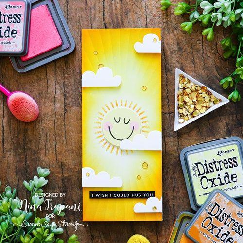 Simon Says Stamp! Simon Says Stamp Stencil Set SUNNY SMILES ssst121484 *