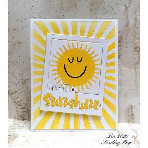 Simon Says Stamp! Simon Says Stamp Stencil Set SUNNY SMILES ssst121484 *