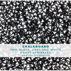 Simon Says Stamp! Trinity Stamps CHALKBOARD HEARTS Embellishment Box esb018