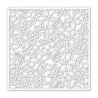 Simon Says Stamp! Simon Says Stamp Stencil FREESTYLE FLOWERS ssst121510