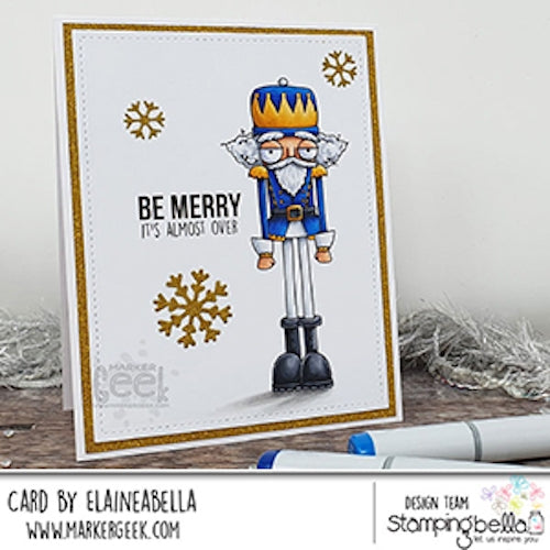 Simon Says Stamp! Stamping Bella Cling Stamps ODDBALL NUTCRACKER eb980
