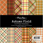 Simon Says Stamp! Paper Rose AUTUMN PLAID 6x6 Paper Pack 20282