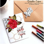 Simon Says Stamp! Sweet 'N Sassy MY THOUGHTS OF YOU Clear Stamp Set sns20057*