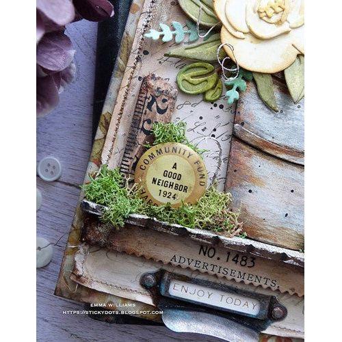 Simon Says Stamp! Tim Holtz 8.5 X 11 DISTRESS WHITE HEAVYSTOCK Ranger tda76322 | color-code:ALT097
