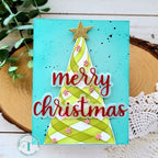 Simon Says Stamp! Trinity Stamps SCRIPTY CHRISTMAS Die Set tmd044