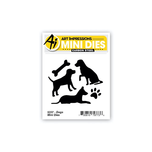 Simon Says Stamp! Art Impressions DOGS Mini Dies 5337