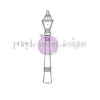 Simon Says Stamp! Purple Onion Designs STREET LIGHT Cling Stamp pod1206