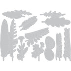 Simon Says Stamp! Tim Holtz Sizzix FUNKY NATURE Thinlits Dies 665215