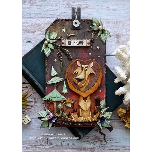 Simon Says Stamp! Tim Holtz Sizzix HARRISON Colorize Thinlits Dies 665218