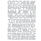 Simon Says Stamp! Tim Holtz Sizzix ALPHANUMERIC BOLD Thinlits Dies 665205