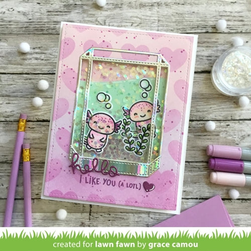 Simon Says Stamp! Lawn Fawn I LIKE YOU (A LOTL) Clear Stamps lf2464