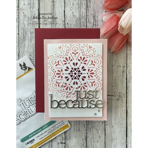 Simon Says Stamp! Simon Says Stamp Stencil BOHO CIRCLE ssst121511
