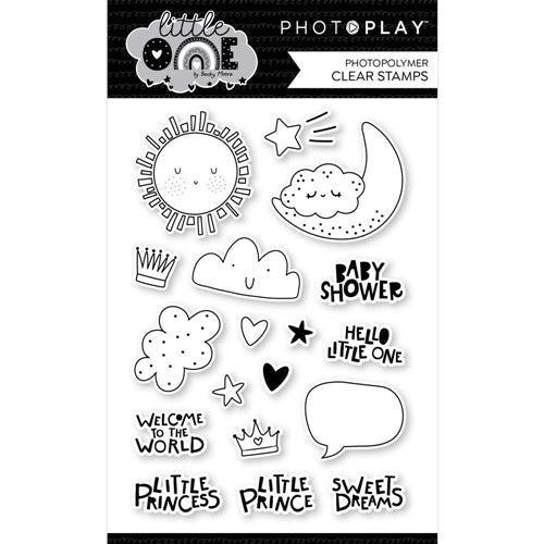 Simon Says Stamp! PhotoPlay LITTLE ONE ICONS Clear Stamps lit2549*