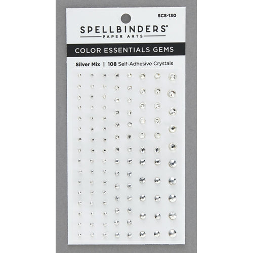 Simon Says Stamp! SCS 130 Spellbinders SILVER MIX Color Essential Gems