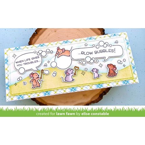 Simon Says Stamp! Lawn Fawn SLIMLINE HILLSIDE Stencils lf2536 | color-code:ALT1