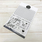 Simon Says Stamp! ModaScrap Clear Stamps LOVE mstc1053*