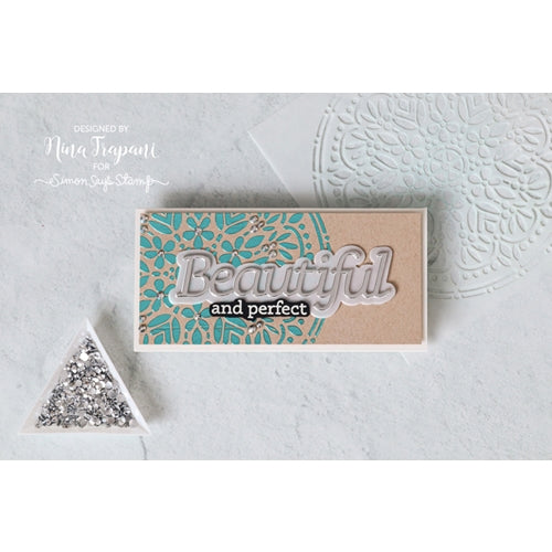 Simon Says Stamp! Simon Says Stamp CAPITAL B BEAUTIFUL Wafer Dies sssd112334 | color-code:ALT0