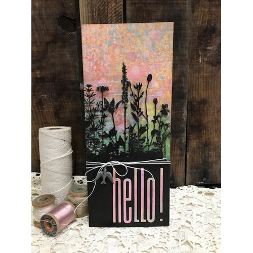 Simon Says Stamp! Tim Holtz Sizzix FLOWER FIELD Thinlits Dies 665369