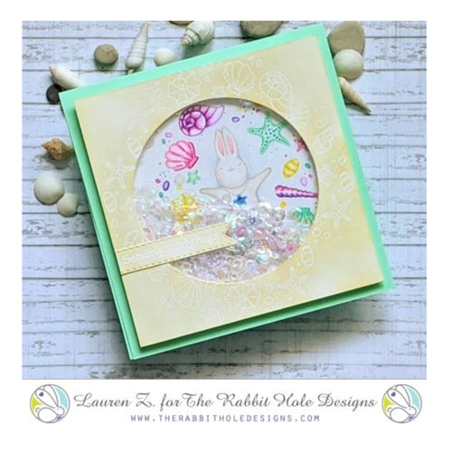 Simon Says Stamp! The Rabbit Hole Designs STARFISH IN THE SAND Clear Stamps TRH 92*