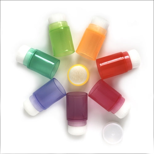 Simon Says Stamp! Set of 8 Rainbow Pack BLENDER BRUSHES and Storage Container