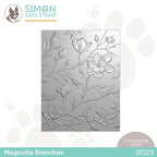Simon Says Stamp! Simon Says Stamp Embossing Folder MAGNOLIA BRANCHES sf223