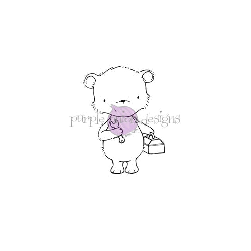 Simon Says Stamp! Purple Onion Designs MILTON Cling Stamp pod1226*