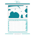 Simon Says Stamp! Trinity Stamps SPRING DAY SCENE BUILDER 6 x 9 Stencil Set of 2 tss034*