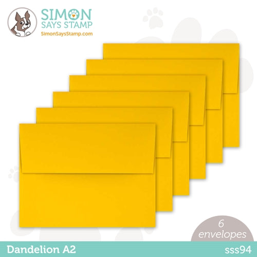 Simon Says Stamp! Simon Says Stamp Envelopes DANDELION sss94