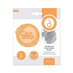 Simon Says Stamp! Tonic JUST BECAUSE FLORAL SCRIBBLE FRAME Die Set 3828e*