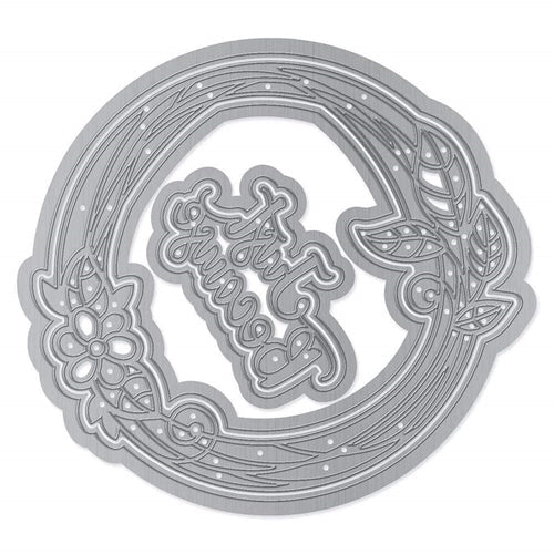 Simon Says Stamp! Tonic JUST BECAUSE FLORAL SCRIBBLE FRAME Die Set 3828e*