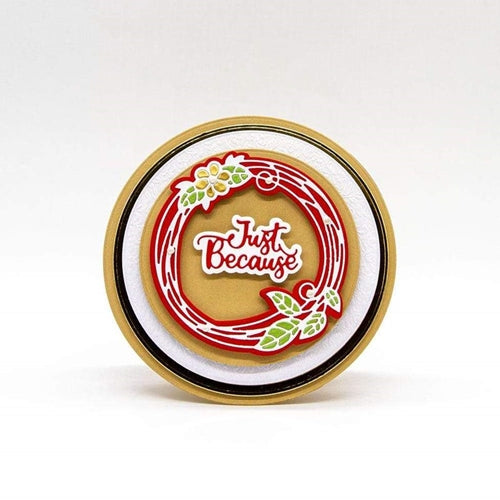 Simon Says Stamp! Tonic JUST BECAUSE FLORAL SCRIBBLE FRAME Die Set 3828e*