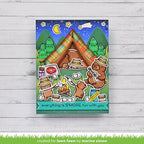 Simon Says Stamp! Lawn Fawn MOUNTAIN Stencil lf2627