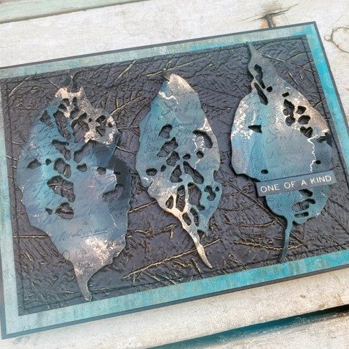 Simon Says Stamp! Tim Holtz Sizzix LEAF FRAGMENTS Thinlits Dies 665559