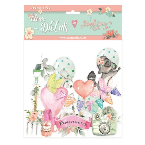 Simon Says Stamp! Stamperia CELEBRATION Clear Die Cuts dfldcp05*