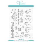 Simon Says Stamp! Trinity Stamps TA DA Clear Stamp Set tps147*