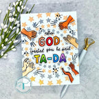 Simon Says Stamp! Trinity Stamps TA DA Clear Stamp Set tps147*