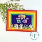 Simon Says Stamp! Trinity Stamps TA DA Clear Stamp Set tps147*