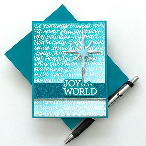 Simon Says Stamp! CZ Design Clear Stamps ORNAMENTAL CHRISTMAS cz374c
