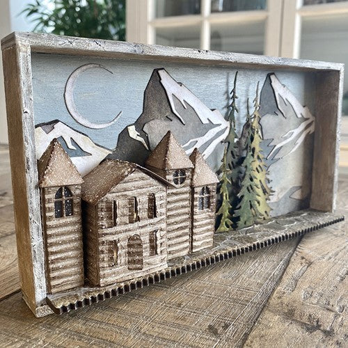 Simon Says Stamp! Tim Holtz Sizzix MOUNTAIN TOP Thinlits Dies 665580 | color-code:ALT4